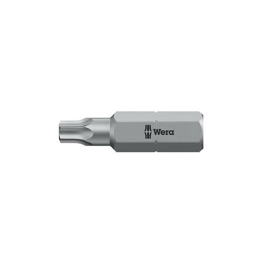 Erzhi Deutschland Wera Vera 867/1Torx sternförmige Pflaumenblütenkurzbewegungsköpfe Elektrischer Luft-Batch-Schraubendreherkopf 6,35 mm Single T1x25mm05135140001