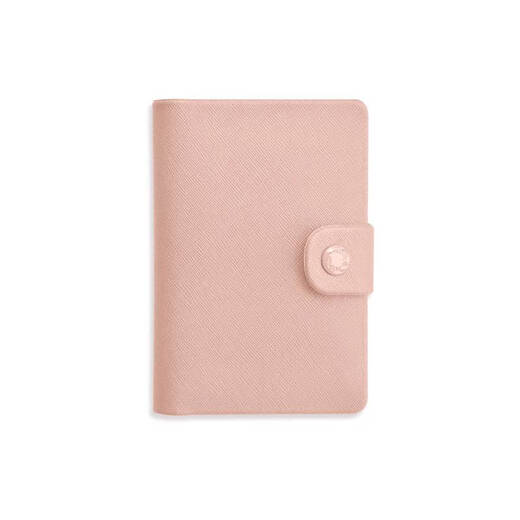 Couleur solide simple de Corée du Sud hommes et femmes voyage Clip de passeport en cuir Multi-fonction de cartes anti-vol Sac de rangement citron jaune citron