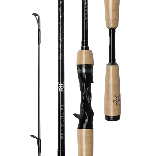 达亿瓦（DAIWA）2021新款TATULA大蜘蛛路亚竿翘嘴鲈鱼远投杆碳素碳纤维直柄 2.03米 682MXB-ST【超快枪柄】