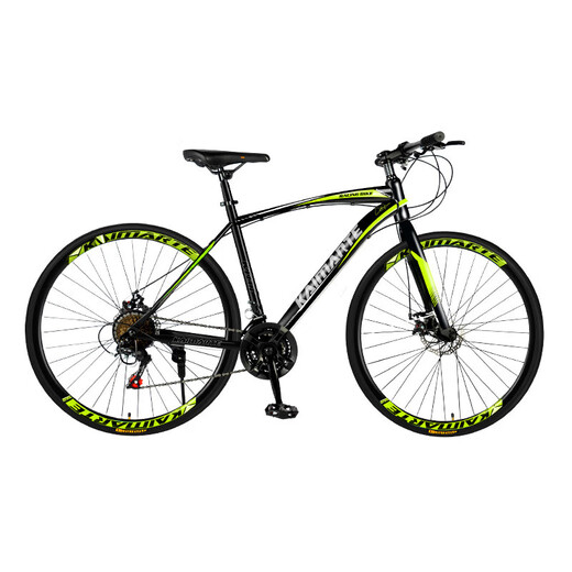 [Venta caliente] Manejo de curva de bicicleta de carretera 700C Velocidad variable Competencia de frenos de disco doble
