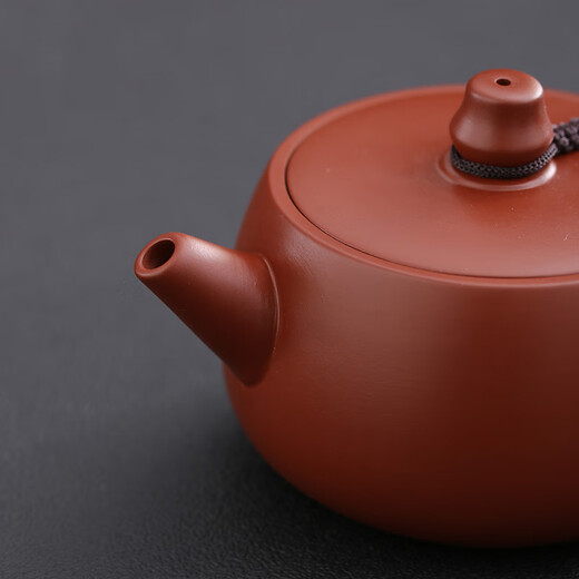 Yingqi Dahongpao Purple Clay Pot 200ml Large Mouth Single Teapot Teacup Handmade Household Kung Fu Teapot Dahongpao Nagou Pot (Safety Pack) 200ml
