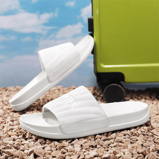 
Jeep Jeep Slippers for men's summer new style men's flip-flops lightweight soft sole outdoor sports sandals white (leather shoe size) 41