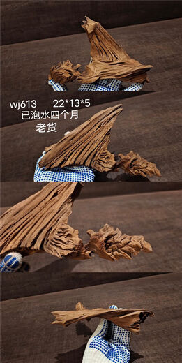 
Wheat Malay flowing wood micro-sophisticated small sinking wood fish tank landscaping ornaments South American style native pet tree roots light gray 1047