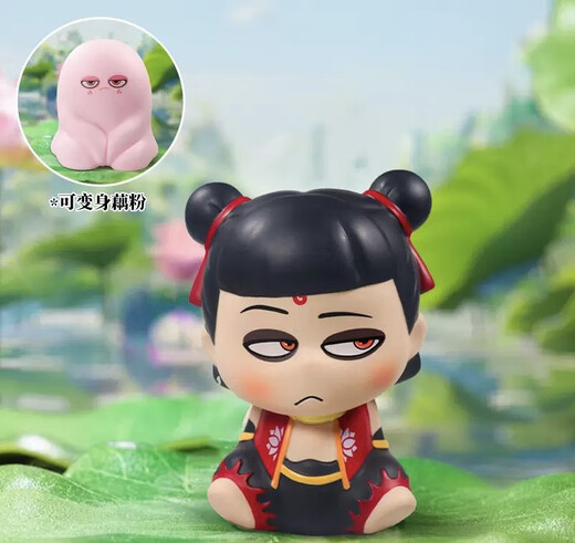 Kindertag Spot Nezha ao Bing Anti-Fall-Schweinebank-Desktop-Dekoration für Kinder Süßes Super süßes Geschenkspot Lotus Wurzelpulver Nezha Piggy Bank