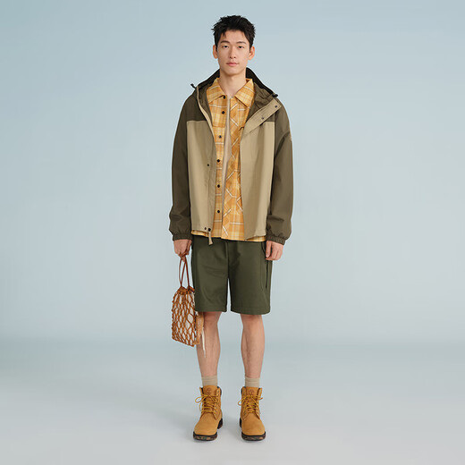 Chaussures masculines officielles de Timberland, grosses bottes jaunes, bottes hautes, cuir résistant à l'eau en plein air, grand A6fee A6Fee754 / Couleur de blé 41,5