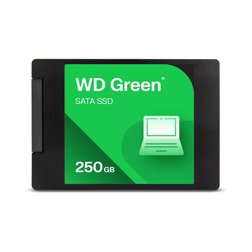 Western Digital (WD) Grüne SSD-Solid-State-Festplatte, SATA3.0-Schnittstelle, grüne Festplatte, Laptop-Desktop-Festplatte, hohe Geschwindigkeit, geringer Stromverbrauch, SATA3.0, 250 GB