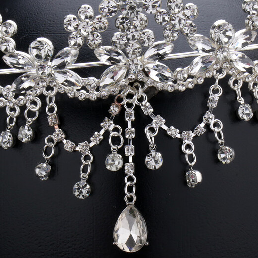 Enchanting Cat Princess Crown Tiara Women's Headband Hair Accessory Wedding Photo Photo Collection Certificate Proposal Birthday Gift Practical for Girls