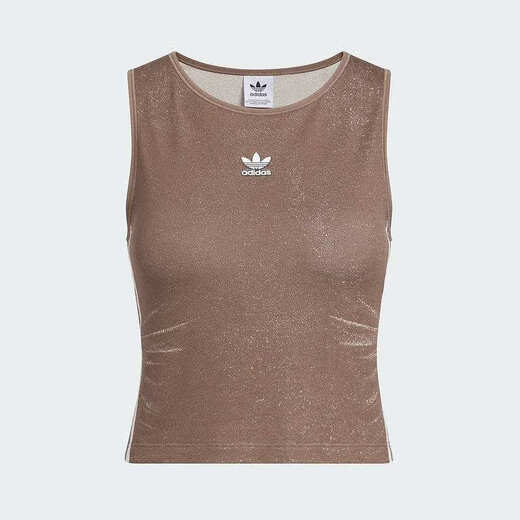 Adidas (adidas) Clover Women's Clothing Simple and versatile Comfortable Knitted Sports and Casual Round Neck Sleeveless Vest JI7052 KE3892 S
