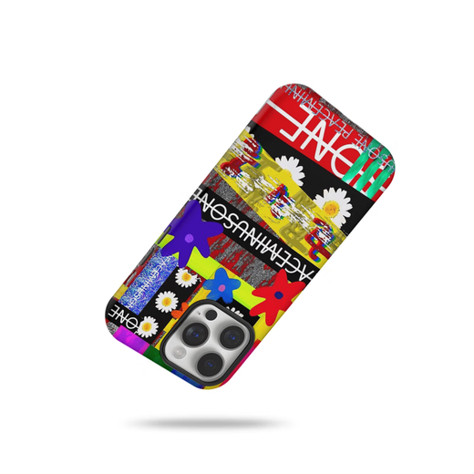 Minyan GD Daisy Shiny Film Mobiltelefon Fall für 16Promax Apple 14 Huawei P60 Honor 80 G-Dragon Vivo English Tag IQOO13 OnePlus 12 Xiaomi 15 Red Qq1047GD Daisy [harte Schale feines Loch glänzend] ohne magnetische Absorption iPhone 16 Pro