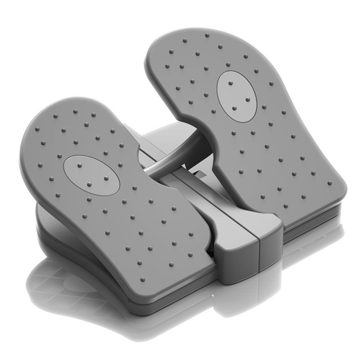 Youku stepper home small jogging treadmill aerobic rehabilitation fitness training equipment for men and women leg vein exercise gray portable leg shaping leg exercise