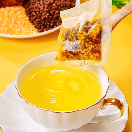 Corn Scarf Three-Shredding Tea Mulberry Leaf Cassia Tea Gynostem Blue Genuine Green Qian Liu Luobuma Official Stay up late Health Tea Corn Scarf Tea 1 bag 30 packs [Effective pack]