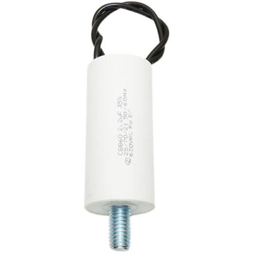 CBB60 2.2UF 630V fan motor starting capacitor welding machine capacitor with wire and screws at the bottom 2.2UF 630V with screws at the bottom