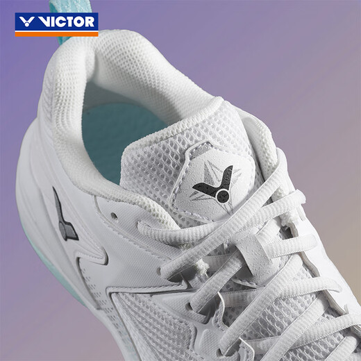 VICTOR2025 new Victor Victor Badminton Shoes Men and Women Anti-slip Wear-resistant Shock Absorbing Professional Sports Shoes P9200cHP P9200cHP White and Green 41