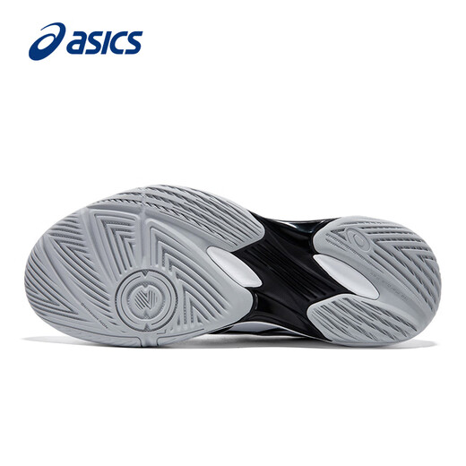 ASICS Badminton Shoes Men's New Breathable Cushioning Lightweight Professional Sports Shoes GEL-ROCKET 12 White/Black-101 42.5
