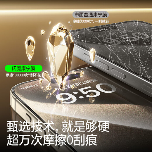 Flash Magic Tempered Film for iPhone 15promax Corning Film Apple 15promax mobile phone film Corning full coverage explosion-proof and fall-proof fingerprint-free dust-free warehouse