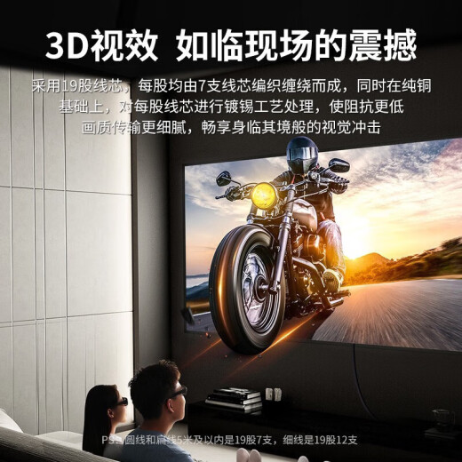 绿联（UGREEN） HDMI线2.0/1版 4k/8k数字高清线 3D视频线笔记本电脑机顶盒接电 HDMI2.0【4K60hz】黑绿款 1.5m
