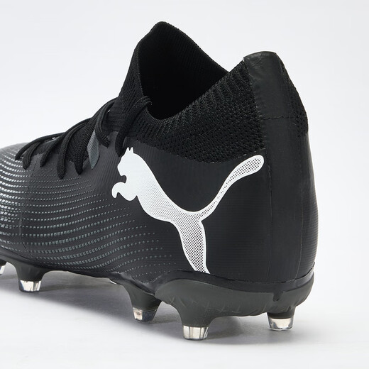 PUMA FG/AG Long Spike Lightweight Training Football Shoes Men's Natural Turf Spikes FUTURE 7 107715 Black-White-02 43