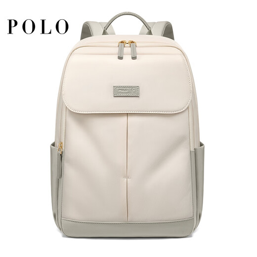 POLO双肩包女14/15英寸笔记本手提电脑包休闲旅行通勤背包防泼水书包