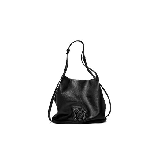Jellytoyboyjtb leerer Eimer -Tasche. Mode neuer Gemüsekorbback für Mode-Vierteltasche mit großer Kapazität mit One-Shoulder Crossbody Bag Black_Empty Collection Series_Empty Collection Bucket Bag