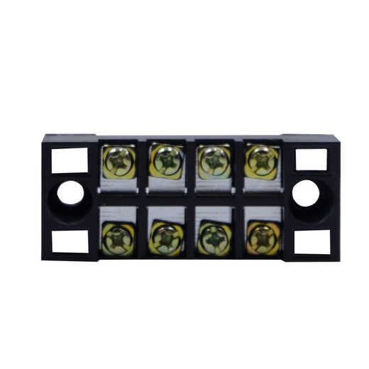 Bloc de borne LBAJI TB-15 Type à bornes fixe 15A Boîte de câblage en cuivre TB-1504L 15A 4 positions