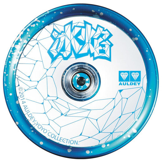 Audi Double Diamond (AULDEY) Firepower Young King 5 Advanced Metal Yo-Yo Yo-Yo Ice Flame Boy Toys Birthday Gift 676101