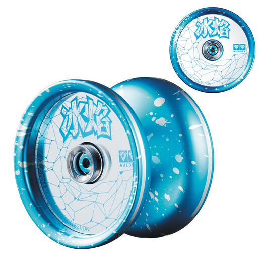 Audi Double Diamond (AULDEY) Firepower Young King 5 Advanced Metal Yo-Yo Yo-Yo Ice Flame Boy Toys Birthday Gift 676101