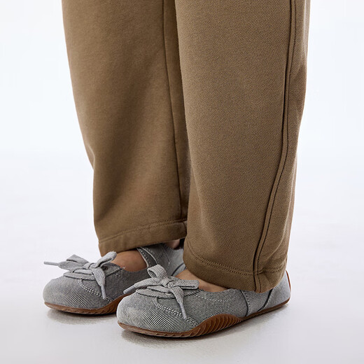 
jnby by JNBY new style Jiangnan cloth children's clothing trousers banana pants fitted cotton casual 25 autumn boys and girls 1P7E13540 216/camel brown 120 cm