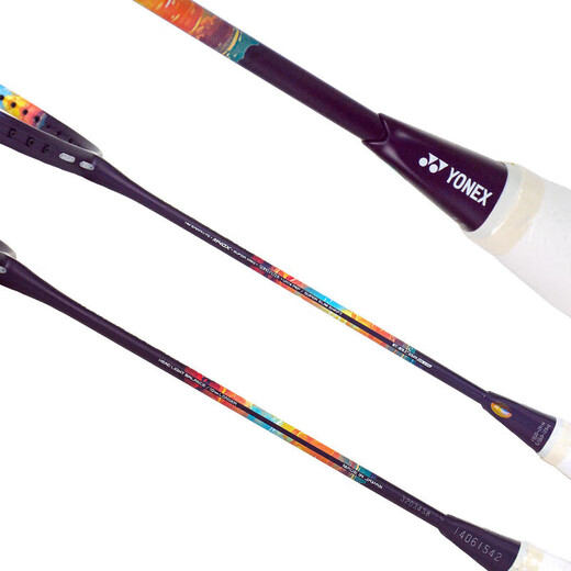 YONEX尤尼克斯羽毛球拍NF700PRO全碳素职业单拍日产空拍4U深紫色