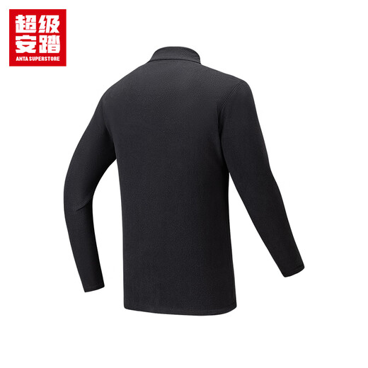 Super Anta Fleece Sports Jacket Men's Autumn Outdoor Light Warm Velvet Stand Collar Jacket Inside and Outer Top 152536706U