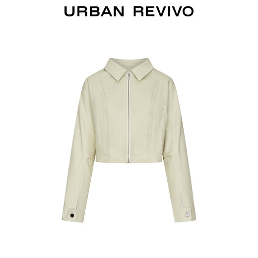 UR2025 summer new women's clothing fashionable casual loose versatile short lapel jacket UID150003 Khaki XS