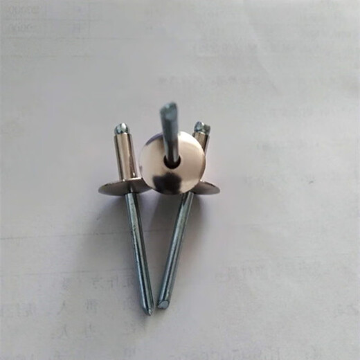 Huilid Auténtico 304 acero inoxidable Borre de sombrero grande Núcleo Rivet de forma plana Puerta de automóvil de cabeza plana Riveta de alta resistencia All Acero inoxidable 4* 20* Borre de sombrero 12250