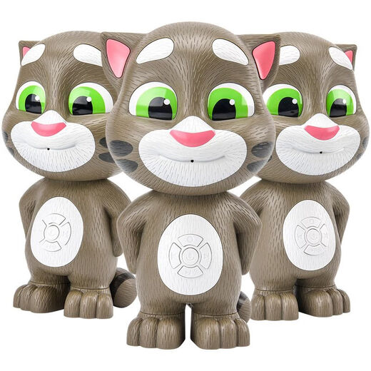 In the name of love, Tom cat toys, children's early childhood education machine, children's intelligent robot story learning machine, large plush Angela learns to speak about 30cm high, English