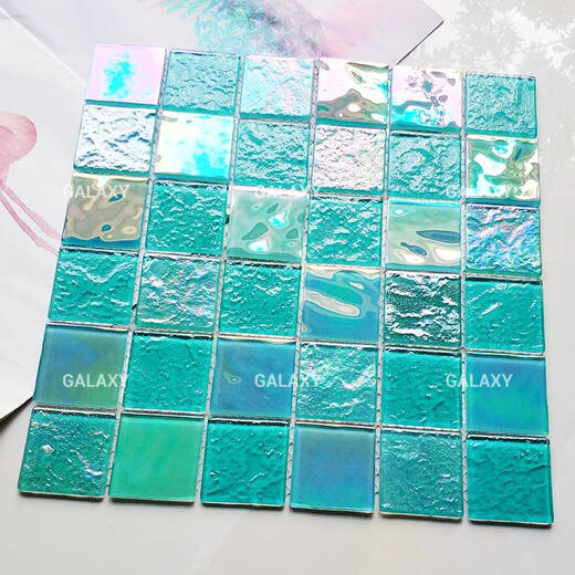 Yonghuan B&B Fantasy Color Swimming Pool Restaurant Kitchen Background Wall Blue Full Fantasy Color lt7027 48mm Grains 3030