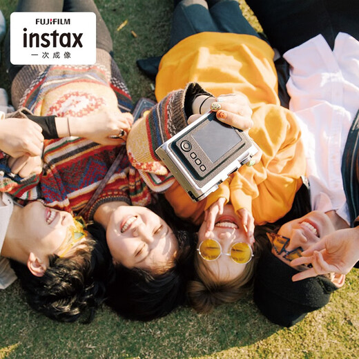 Fuji (FUJIFILM) instax Mini Evo one-shot imaging camera can be printed to give gifts on Chinese Valentine's Day EVO black international version