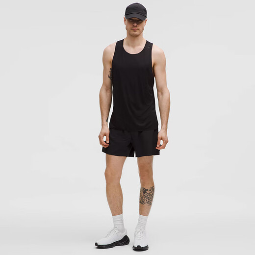 Lululemon 丨 Vest deportivo masculino rápido y libre LM1423S Negro M
