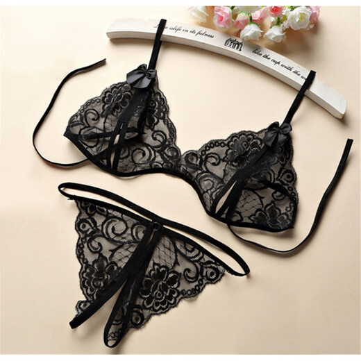 
Jiuai sexy underwear large size women's crotch-free thong on the bed hot flirting underwear passion set black suit +1391 red bellyband 80_-120Jin[Jin equals 0.5 kg][Confidential shipping]
