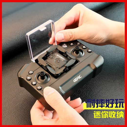 口袋迷你无人机航拍8k遥控飞机儿童黑科技玩具小学生小型 升级AI语控【收纳包】6K像素双b 【摔坏换新】推荐双电【续航4000米+配件+教程】