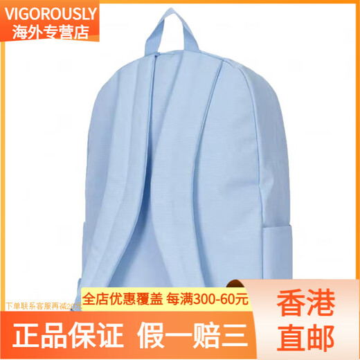 阿迪达斯 （adidas）【定制包】  经典3道杠徽标个性印花拉链开合 织物 双肩包 女款 可爱猫咪