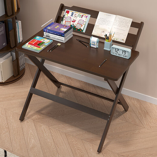 Yuanjing desk study table height four-level adjustable folding desk desk small apartment home desk 80*40