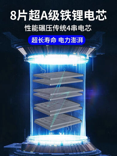 Automobile emergency start power supply 12v24v Automobile battery universal multi-function high-power battery 8 Automobile repair super strong version 12V24V universal 98.98 million start all models