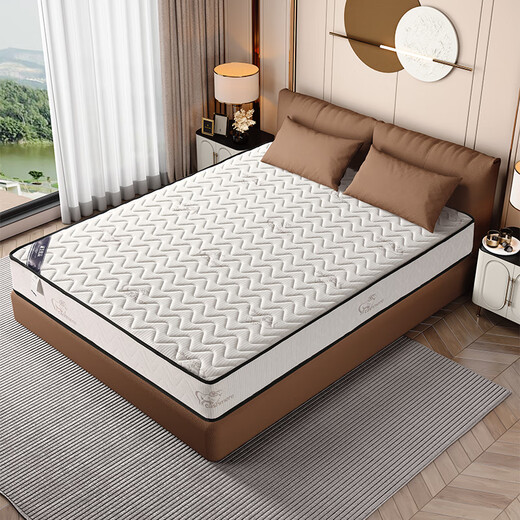 Yejuchu Hilton Simmons Matelas 1,8 * 2m Matelas de printemps silencieux 20 cm d'épaisseur matelas marron coco marron matelas matelas indépendant à neuf zones rond [coco confort brun 22cm] 1350 mm * 1900 mm