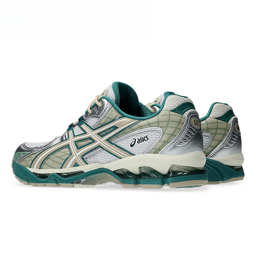 亚瑟士（ASICS）Gel-Nimbus 10.1白绿休闲跑步鞋1203A543-102 1203A543-102 42