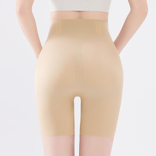 
FENTENG Women's Body Shaping Shorts 2025 Summer New Belly Climbing and Butt Lifting Safety Pants