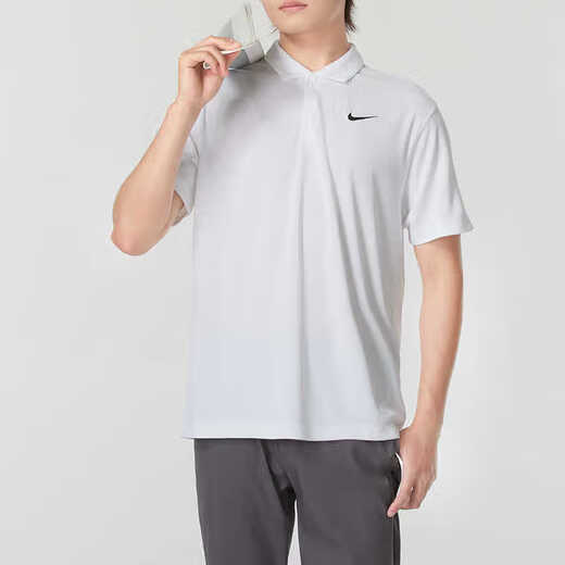 Nike (Nike) Kurzärärmelte Herren Sommer New Sportswear Top Polo-Shirt Schnelltrockne geschäftlich atmungsaktives weißes T-Shirt FN3895-100 Pure Cotton Comfort One False One Compensation Zehns Empfohlene 100-120jin [Jin gleich 0,5 kg]