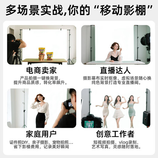 LATZZ 3*2 meters white background cloth photography keying cloth photo background cloth thickened solid color shooting background cloth professional studio photo background portable white cloth