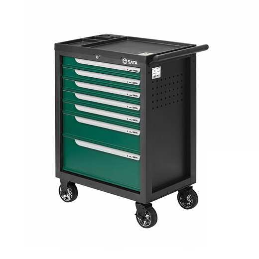 SATA (SATA) 09947 Tool de réparation Auto Ensemble de voitures avec outil épaissis épaissis de 239 pièces Universal Mécanique 95126 Réparation automatique 7 Carroir Tool Car 692x468x840mm 9