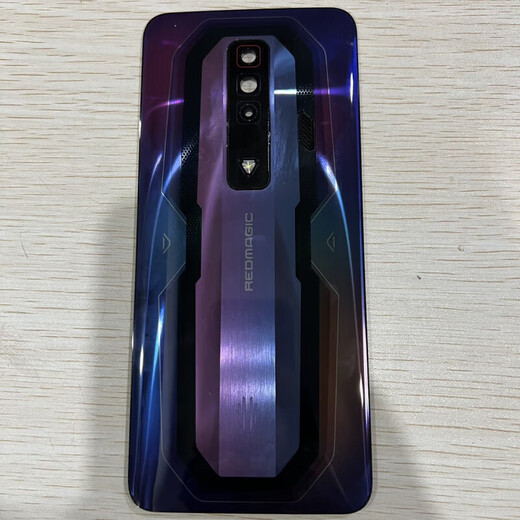 Nubia (Nubia) Original an Nubia Red Magic 7 s Heckglas Heckabdeckung NX679J 679S Batterieabdeckung Mobile zurück -Abdeckung Außenbildschirm Shell Shell Red Magic 7/NX679J Dark Night Knight mit Objektiven