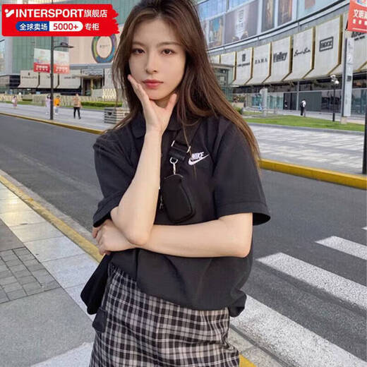 耐克（NIKE）t恤女装 2025夏季新款运动服情侣休闲服翻领全棉透气Polo衫男短袖 FN3895-010/偏大/晒图退5【元】 XL (180/96A)