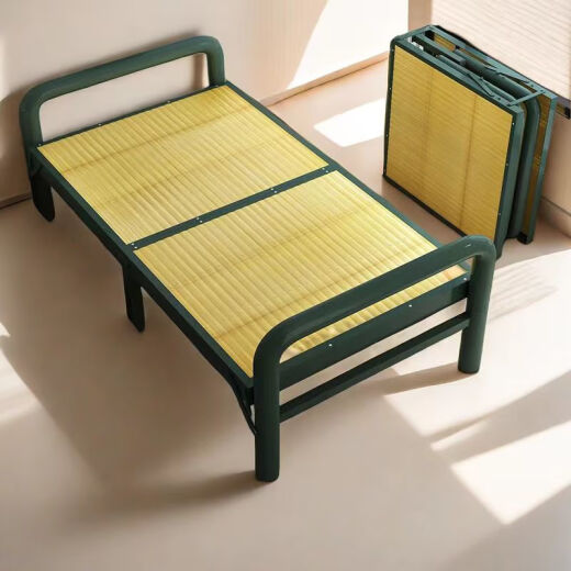 
Shengtao lunch break storage convenient nap home adult bed folding office bamboo board accompanying bed single bed Chishui Mingzhu*192 long*95 wide-16851