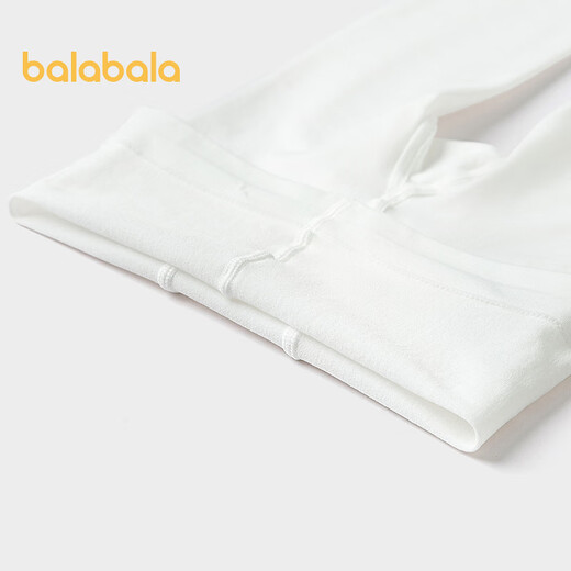 Balabala shopping mall same style girls pantyhose autumn new children's leggings dance socks two pack white tone 00311 7-9 years old 140cm